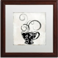 Zaštitni znak likovna umjetnost Srebrno se kuhalo 2 platna Art by Color Pekara, bijela mat, drveni okvir