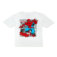 Spider-Man Boys Thwip majica s kratkim rukavima, veličine 4-