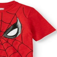 Marvel Spider-Man Veliko Spidey lice majice kratkih rukava