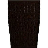 Ekena Millwork 8 H 10 d 48 W grubo pilani kamin mantel komplet s Ashford Corbels, prirodni pekan