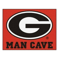 Georgia Man Cave All-Star Mat 33.75 x42.5