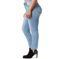 Jordache ženske visoke zakrivljene traperice, veličine 2-22
