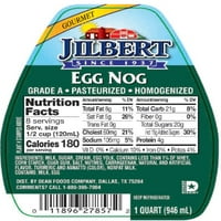 Jilbert Egg Nog - Quart