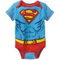 Superman novorođenče dječak bodysuit