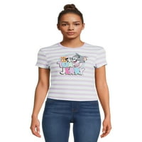 Tom i Jerry Juniors Grafička majica s prugastim rebrama