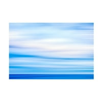 Joseph S Giacalone 'Serenity in Blue' Canvas Art