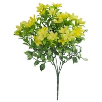 13 Umjetna svilena žuta multi glava Mini cvjetovi biraju