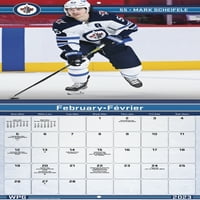 Trendovi International NHL Winnipeg Jets Zidni kalendar