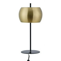 Veltre moderna vintage stolna svjetiljka, žarulja je uključena