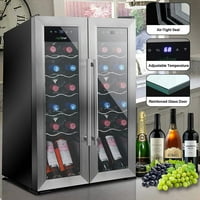 Hladnjak za vino hladnjaka - bijelo crveno vino hladnjak hladnjak za hladnjak vina - samostojeći kompaktni mini