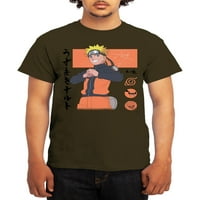 Naruto shippuden muški kratki rukav grafički čaj