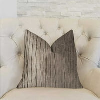 Sivi luksuzni tiskani jastuk 18 inča 18 inča