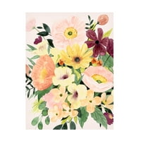 Grace Popp 'Floralist I' Canvas Art