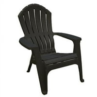 Adams proizvodi crnu stolicu Adirondack