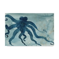 Zaštitni znak akvarel hobotnice 2 ulje na platnu Mariette Cohen umjetnost i dizajn