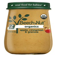Boko-oraha Organics Stage 2, Apple Cinnamon & Granola Beby Food, Oz Jar