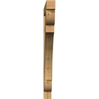 Ekena Millwork 4 W 44 D 48 H Olimpijski blok grubi pilani nosač, zapadni crveni cedar