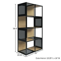 Somerset Home Cube Storage Polica za knjige - četveronožni samostojeća polica za knjige