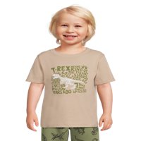Ganimals Toddler Boy grafička majica s kratkim rukavima, veličine 12m-5T