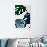 Wynwood Studio 'lišće i lišće' cvjetni i botanički zidni umjetnički platno otisak - zeleno, bijelo, 20 30