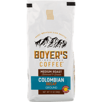 Boyer's Columbian Columbian Deffan kava, mljeve, srednje pečenje