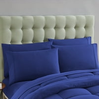 Luksuzni kraljevski plavi 5-komad kreveta u vrećici dolje alternativni kombinezon, Twin XL