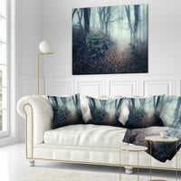 PUT OFINGART Old Style u šumi - Jastuk za bacanje pejzažnih fotografija - 18x18