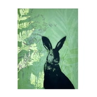Trudy Rice 'Cheeky Rabbit' platno umjetnost