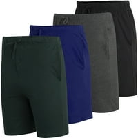 Prave osnovne muške meke pletene kratke hlače, veličine S-3xl, muške pidžame