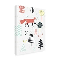 Victoria Borges 'Fo Forest I' Canvas Art