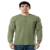Wrangler radna odjeća muška košulja dugih rukava Henley, veličina mala do 3xl