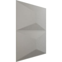 5 8 W 5 8 h Aberdeen Endurawall Ukrasni 3D zidna ploča, teksturirana metalna srebro