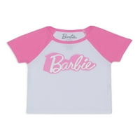 Djevojke grafičke majice s kratkim rukavima Barbie