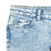 Wonder Nation Girls 'Srednji traper bermuda kratke hlače, 2-paket, veličine 5- & Plus