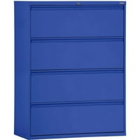 Sandusky Lee Series 36 4-ladica Full Pull Lateral File, Blue