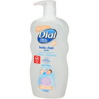 Dial Kids Peachy čisti miris tijela i pranje kose, bez suza, s pumpom
