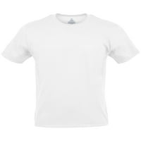 George muški pamuk rastezanje bijelih čajnih majica, 3-pack