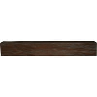 Ekena Millwork 6 H 10 D 36 W Riverwood Fau Wood Kamin Mantel, Premium trešnja