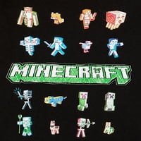 Minecraft Boys Creepers Grafička majica, 2-pack, veličine 4-18