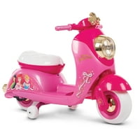 Disney Princess Volt Euro skuter vožnja igračka na baterije, ružičasta by Huffy