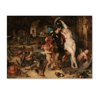 Zaštitni znak likovne umjetnosti Mars razoružan Venerom, platno Petera Paula Rubensa