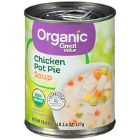 Velika vrijednost organski pileća lonac juha od pite, 18. oz