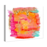 Wynwood Studio Abstract Wall Art Canvas Prints 'New Yorker in Spring' Home Décor, 16 16