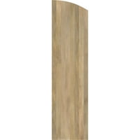 Ekena Millwork 14 W 47 h Americraft Four Board Vanjskost Real Wood spojeno je kapke od ploče-n-battena s eliptičnim