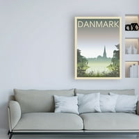 Zaštitni znak likovna umjetnost 'Church Danmark' platno umjetnost inkado