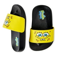 SpongeBob Squarepants Mali dječaci i veliki dječaci klizne sandale