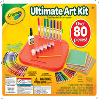 Crayola Ultimate Art komplet s početničkim djetetom, dječacima i djevojčicama