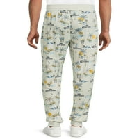 Corona muške grafičke hlače za spavanje