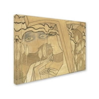 Zaštitni znak likovna umjetnost 'Želja i zadovoljstvo' platno umjetnost Jan Tooropa