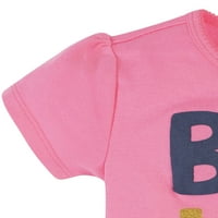 Gerber Baby & Toddler Djevojke majice, suknjene gaćice i hlače Set 4-dijela